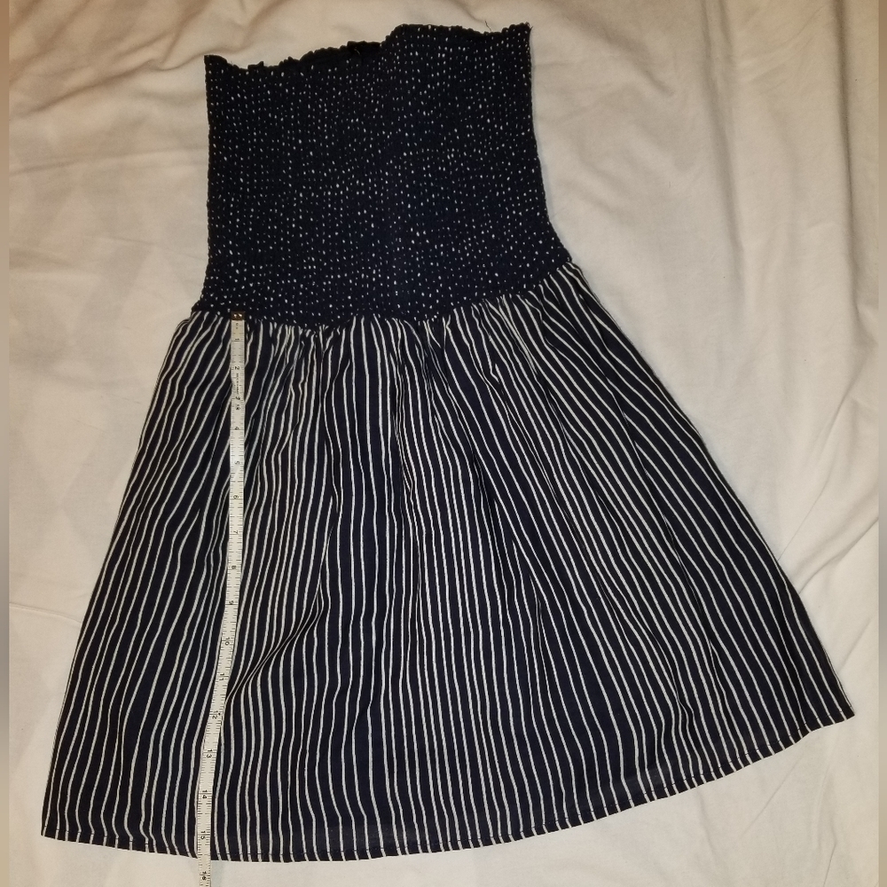 Rag & Bone Aster Mini Dress Size XXS Color Navi Blue/White - Picture 4 of 7